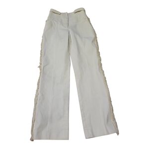 Women's Cream Boot Cut Jeans